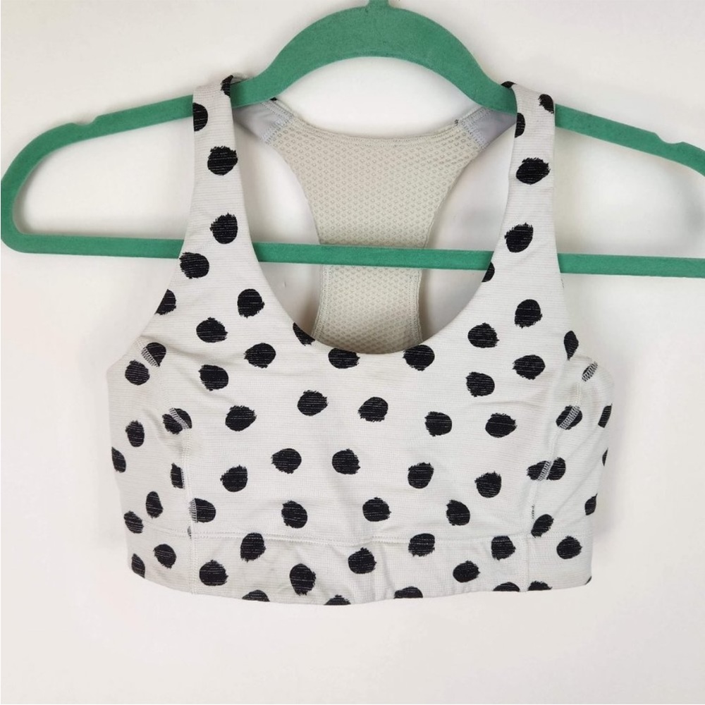 Outdoor Voices Polka Dot Doing Things Sports Bra sz S